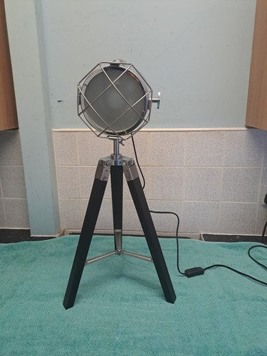Tripod spot chrome - , floor