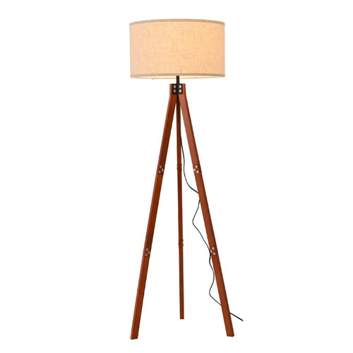 Mid century wooden tripod - mid-century,