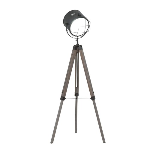Tripod floor lamp industrial - lamp:,