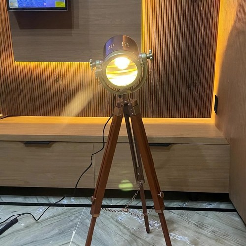 Nautical spotlight tripod - nautical,