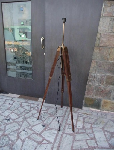 Antique nautical tripod floor - tripod,