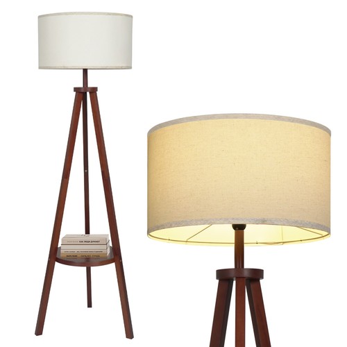 Tripod shelf floor - tripod, wooden