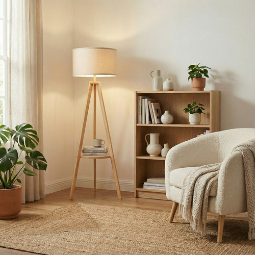 Tripod floor lamp - floor, with