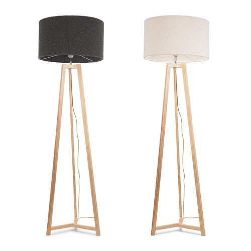Natural wooden tripod - tripod, floor